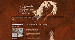 Desktop Screenshot of carmandaartsthings.com